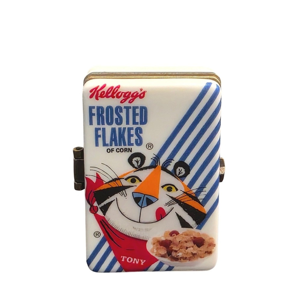 Vintage 1999 Kellogg's Cereal Box PHB Trinket Box Tony the Tiger Y2K